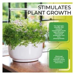 Led Groeilamp Florabooster 200 - 18W - 120 Cm -Tuinonderhoudsgereedschap Winkel 1677575756 3 600