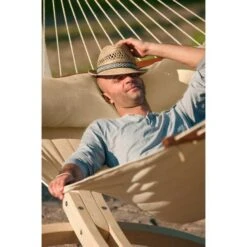 LA SIESTA Hangmat Alabama Kingsize Outdoor - Vanille -Tuinonderhoudsgereedschap Winkel alabama vanilla quilted kingsize spreader bar hammock 1609770131 411 600