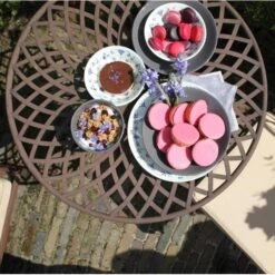 ESSCHERT DESIGN Bistrotafel Elegant - Metaal Ø 70 Cm -Tuinonderhoudsgereedschap Winkel bistrotafel elegant metaal 1519641728 1 600