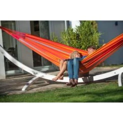 LA SIESTA Tweepersoonshangmat Brisa Outdoor - Toucan -Tuinonderhoudsgereedschap Winkel brisa toucan double classic hammock outdoor 1609770122 195 600