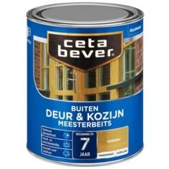 Cetabever Meesterbeits Deur & Kozijn Transparant Zijdeglans, Grenen - 750 Ml