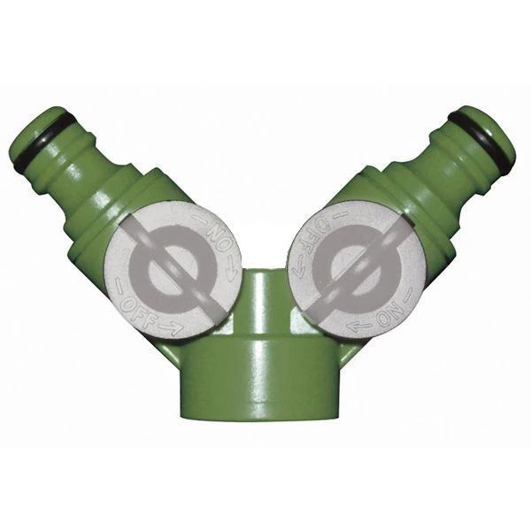 Dubbele Tuinslang Connector 1 Dubbele Tuinslang Connector