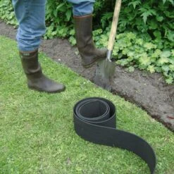 Gazonafboording ECO Rubber - 5 M × 15 Cm -Tuinonderhoudsgereedschap Winkel ecorubber 5m x 15cm 1484053181 4 600