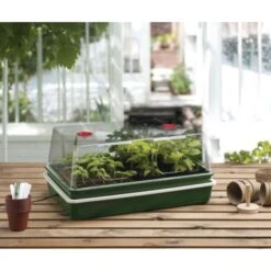 Elektrische Zaaibak / Propagator - Hoog Deksel XL 5 Elektrische Zaaibak / Propagator - Hoog Deksel XL -Tuinonderhoudsgereedschap Winkel electrische zaaibak xl 1576496941 1 600