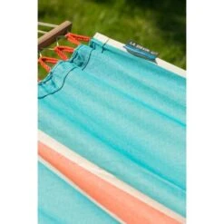 LA SIESTA Eenpersoons Spreidstok Hangmat Outdoor - Fruta Curaçao -Tuinonderhoudsgereedschap Winkel fruta curaao single spreader bar hammock outdoor 1609770129 384 600