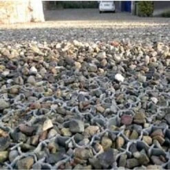 Grindtegel Multiraster Grijs - 58,5 × 39 Cm -Tuinonderhoudsgereedschap Winkel grindtegel 585 x 39 cm 1484055132 3 600