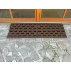 Tuinpadplaten - Grondplaten Bruin - Set Van 8 Stuks -Tuinonderhoudsgereedschap Winkel grondplaten tuinpad bruin 1492004332 1 600