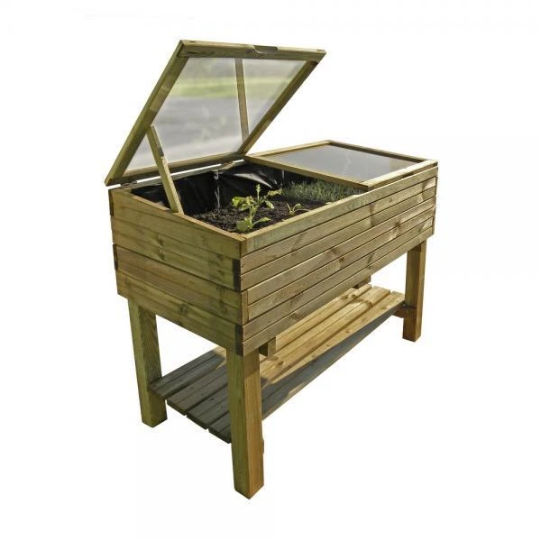 Moestuinbak Verhoogd In Grenen - 120 × 60 × 90 Cm - Afbeelding 2