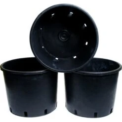 Kweekkuip Zwart 10 Liter - 26 Cm -Tuinonderhoudsgereedschap Winkel kweekpot 10 liter 1559111221 3 600