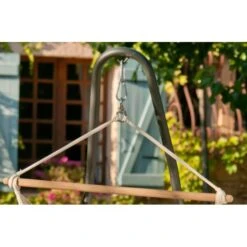 LA SIESTA Standaard Mediterráneo Voor Hangstoel Comfort -Tuinonderhoudsgereedschap Winkel mediterrneo anthracite powder coated steel stand for comfort hammock chairs 1610963279 1 600
