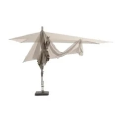 Madison Parasol Asymetriq Sideway 360 × 220 Cm - Grijs -Tuinonderhoudsgereedschap Winkel parasol asymetriq sideway 360x220 polyester grey grade 6 1613649666 3 600