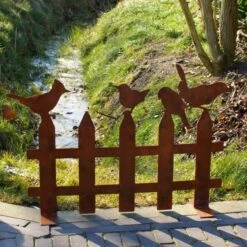 Perkhekje Met Vier Vogels - Decoroest -Tuinonderhoudsgereedschap Winkel perkhekje met vier vogels decoroest 1519818743 3 600