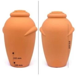 Regenton Terracotta - 360 Liter -Tuinonderhoudsgereedschap Winkel regenton terracotta 360 liter 1484062132 4 600