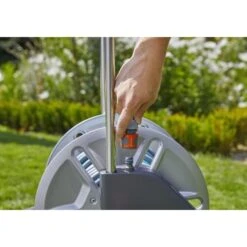 Slangenwagen GARDENA Aquaroll M - Metaal SET -Tuinonderhoudsgereedschap Winkel slangenwagen aquaroll m metaal set 1651052312 2 600