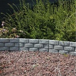 Tuinboord Baksteenmotief - Ca. 170 Cm - Set Van 4 Stuks