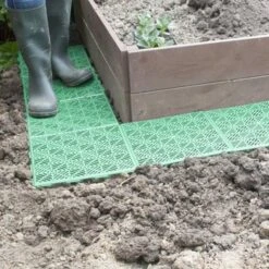 Tuintegel Kunststof Groen - Set Van 5 Stuks -Tuinonderhoudsgereedschap Winkel tuintegel kunststof groen 1484061835 5 600